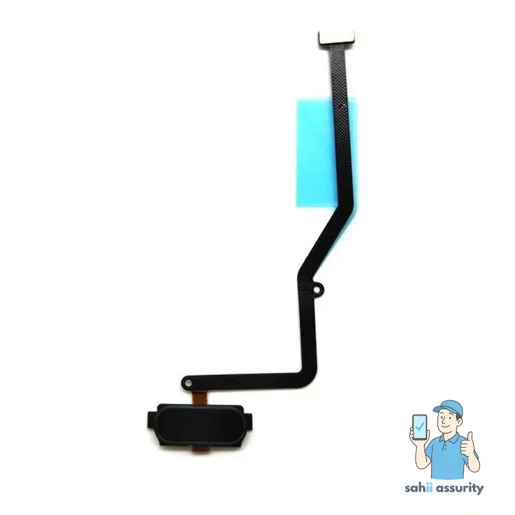 Fingerprint Sensor with Flex Cable for Samsung Galaxy C9 Pro Black